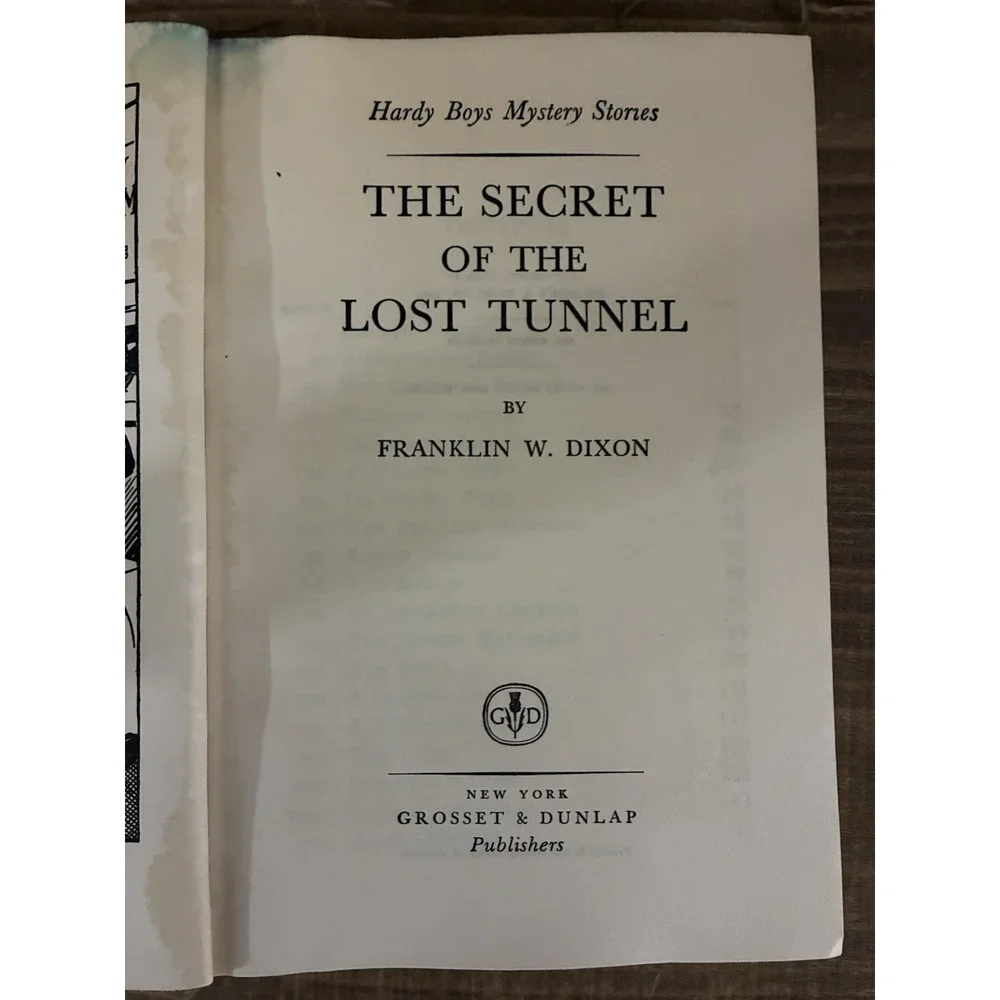 VTG 1950 Lot Of 2 The‎ Hardy Boys #29,#35 Rough Condition